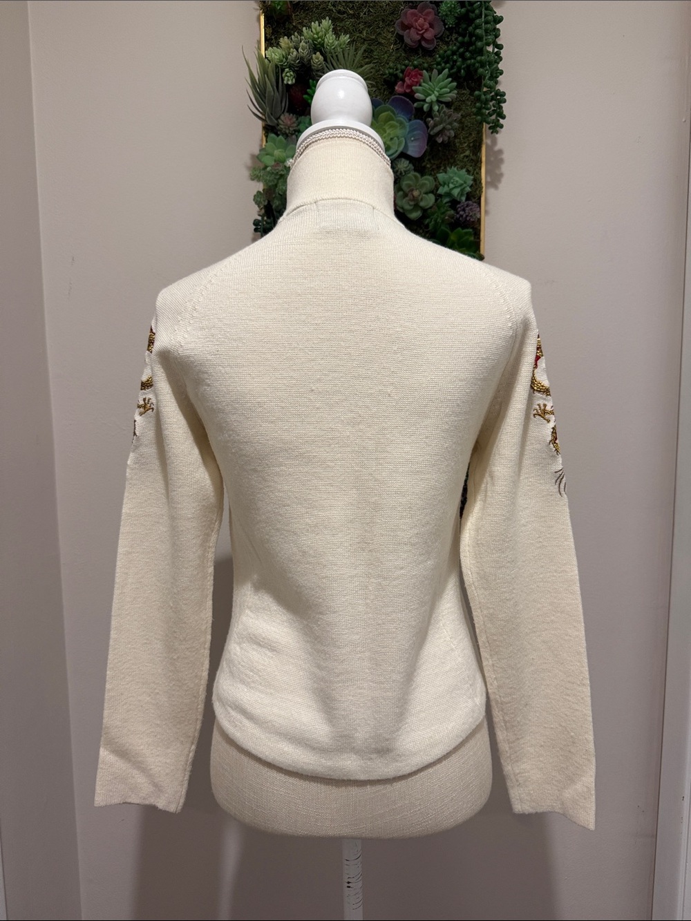Vintage Obermeyer Signature Qtr. Zip Sweater - Picture 4 of 5